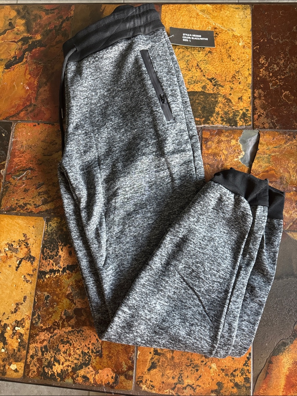 Men’s Grey Heather Active Jogger Pants
